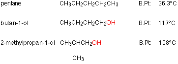 What is the boiling point of oxygen?