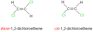 What is the cis-trans notation? + Example